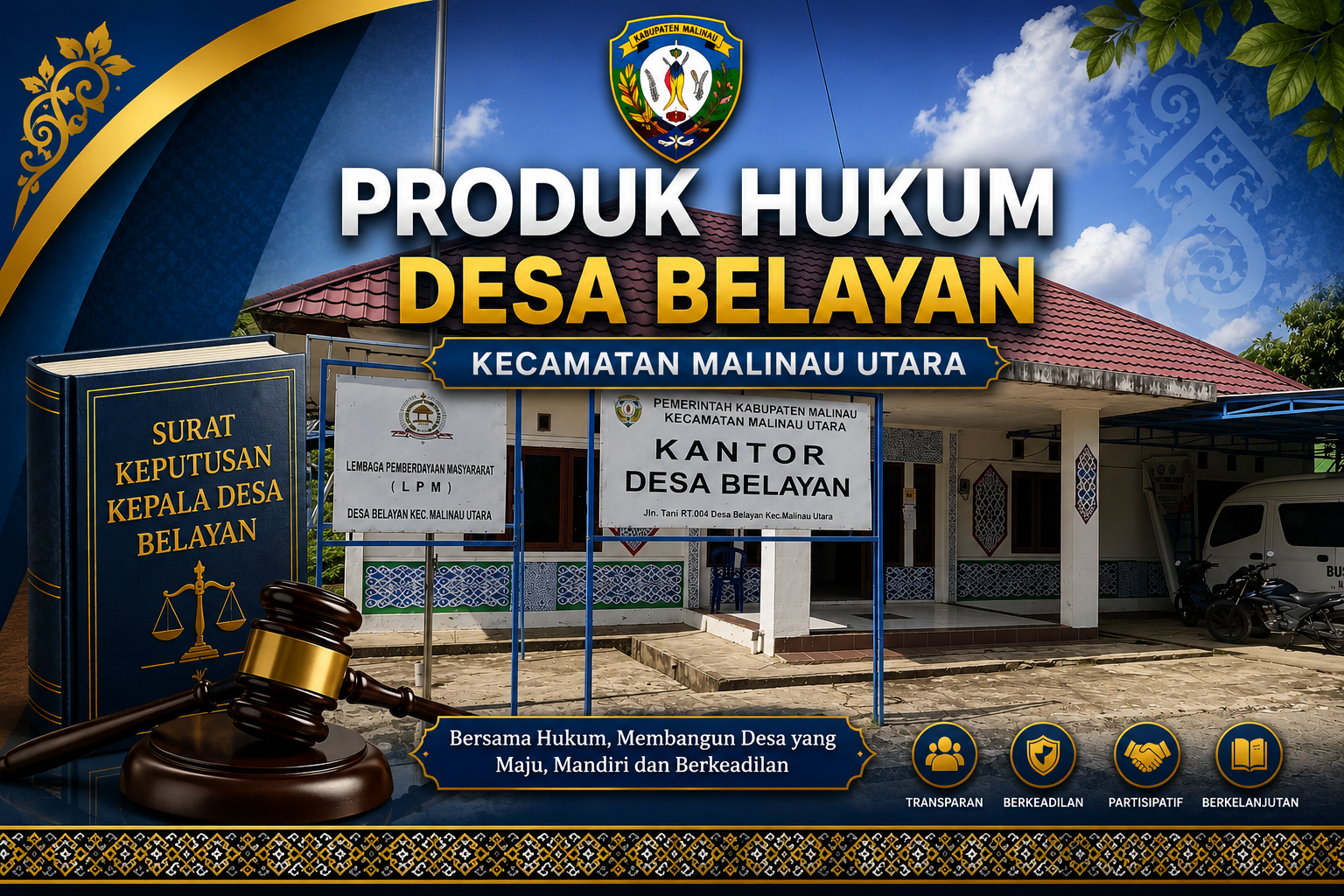 SK Lembaga Pemberdayaan Masyarakat (LPM) Desa Belayan